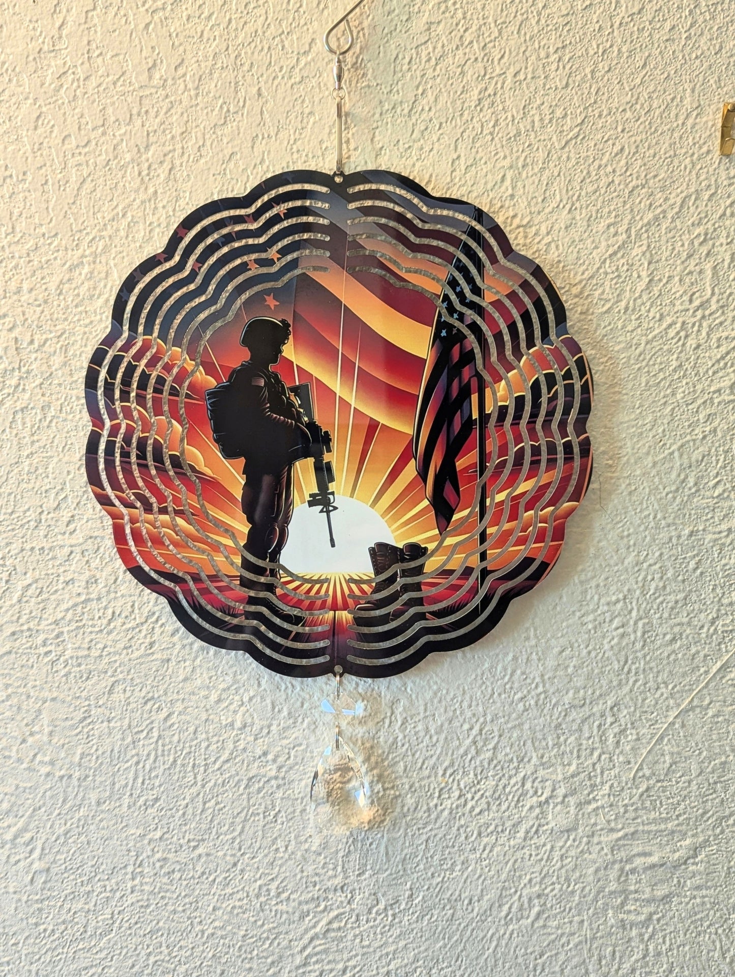 8 inch Wind Spinner Sublimated