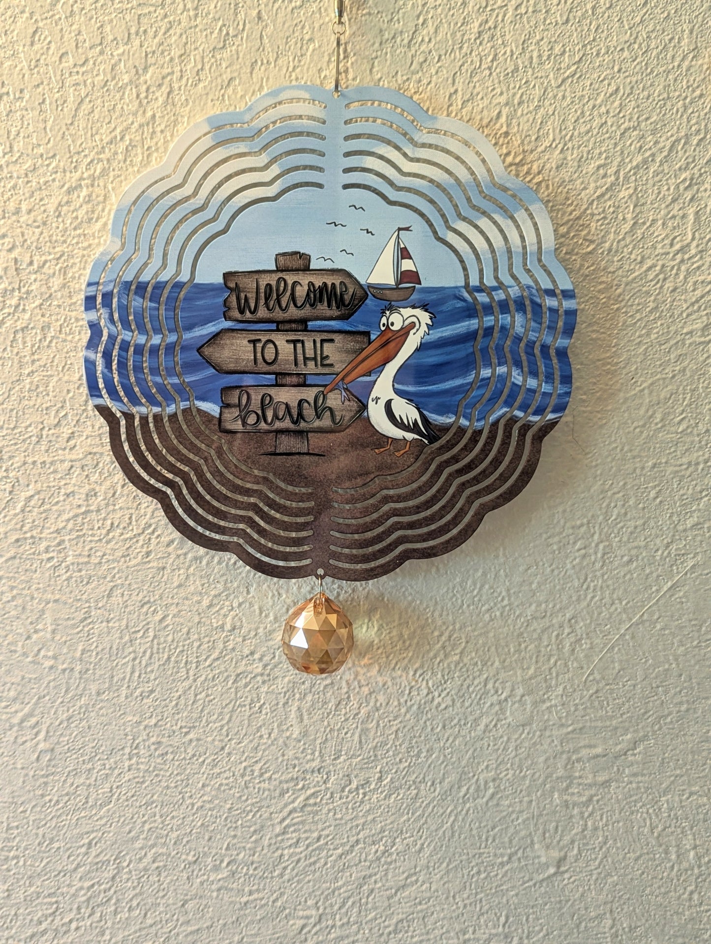 8 inch Wind Spinner Sublimated