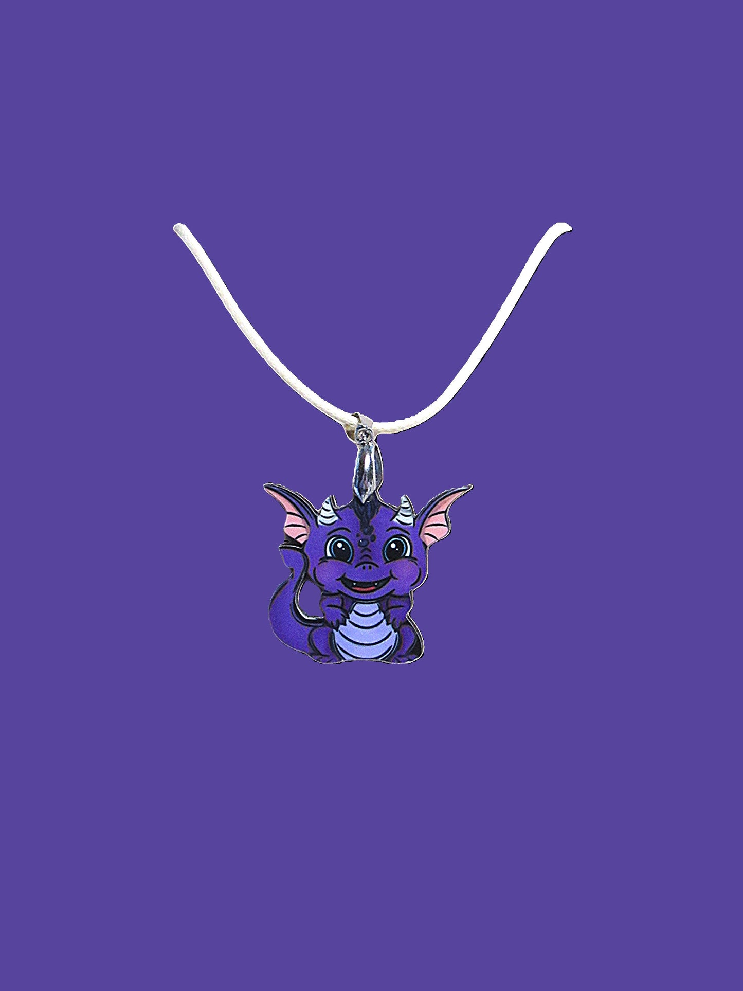 Dragon Shaped Childs Sublimated Necklace