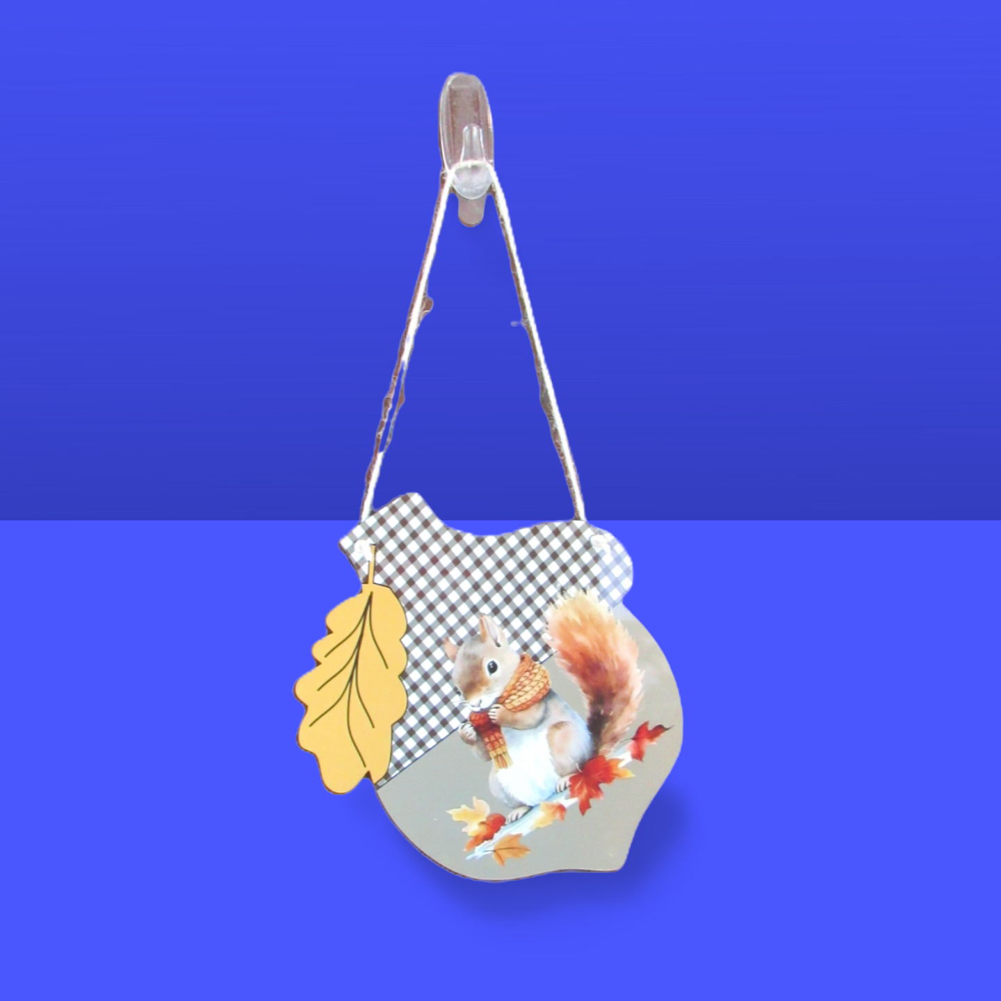 Acorn Shaped Sublimated Door Hanger