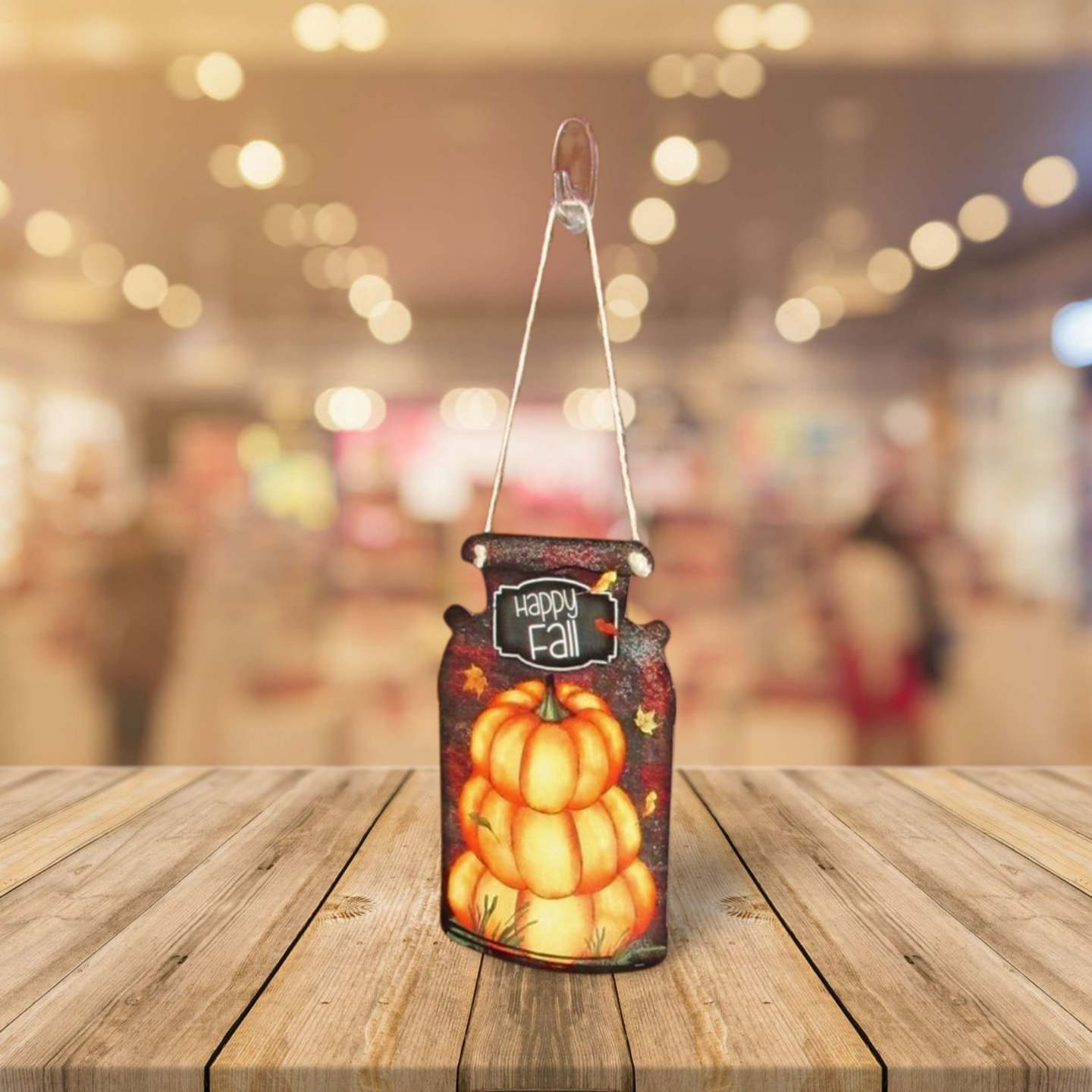 Milk Can Shaped Sublimated Door Hanger