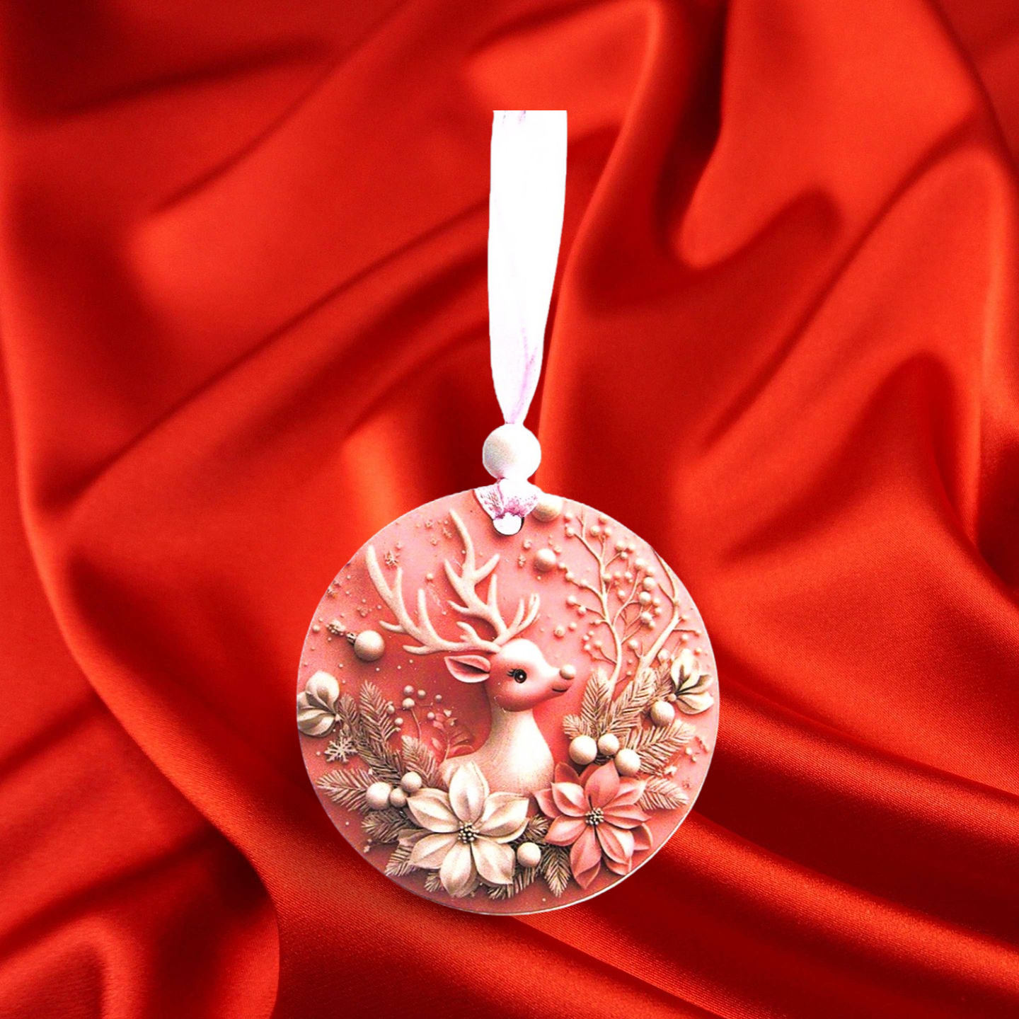 Round Shaped Sublimated Ornament