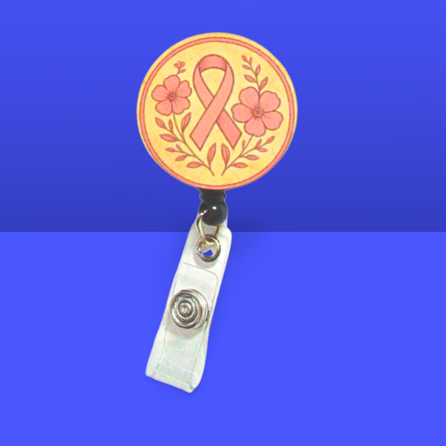 Round Shaped Sublimated Badge Reel