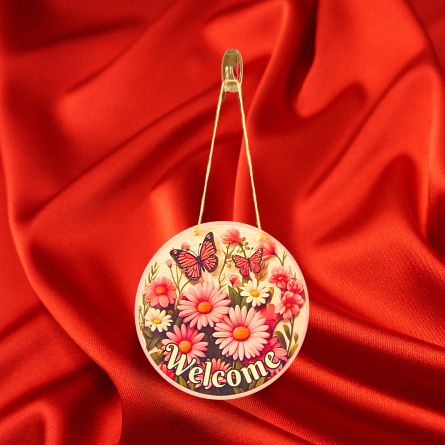 Round Sublimated Door Hanger