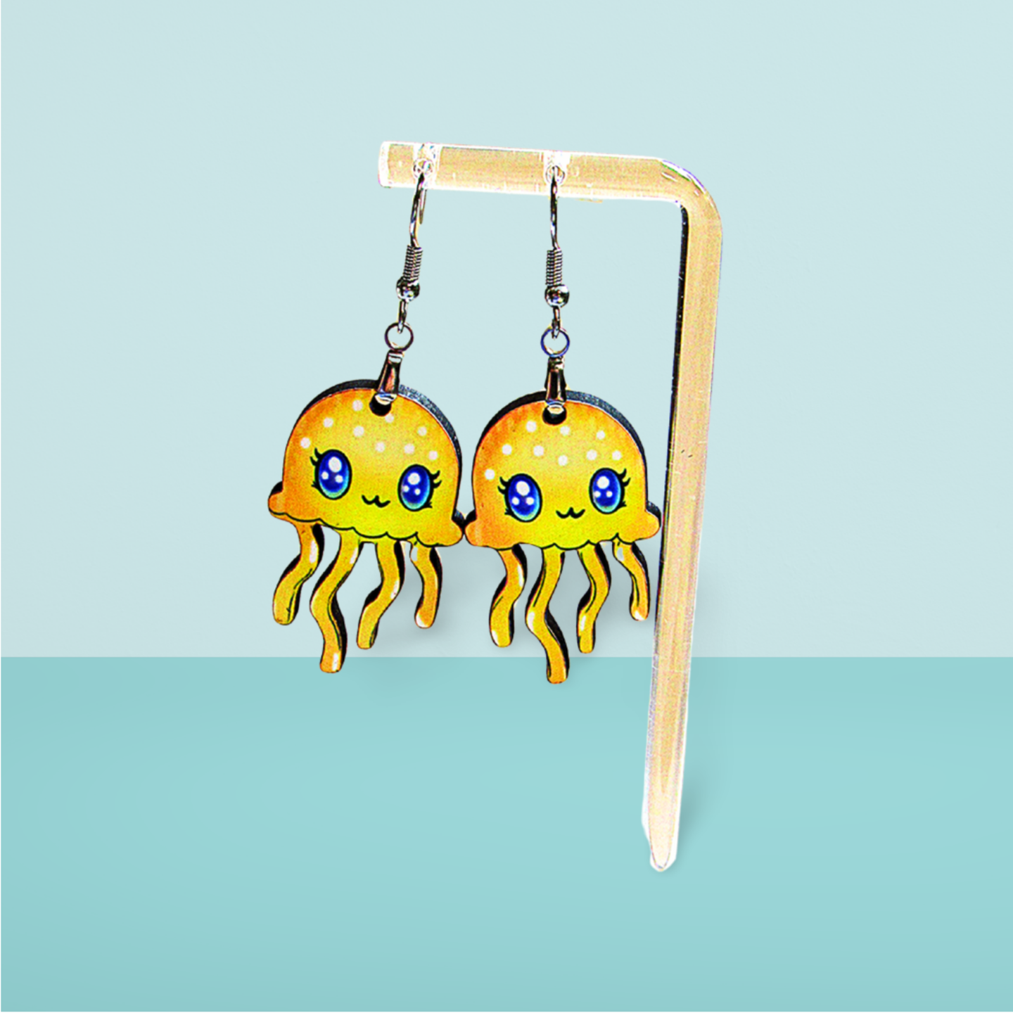 Jellyfish Sublimated Earrings