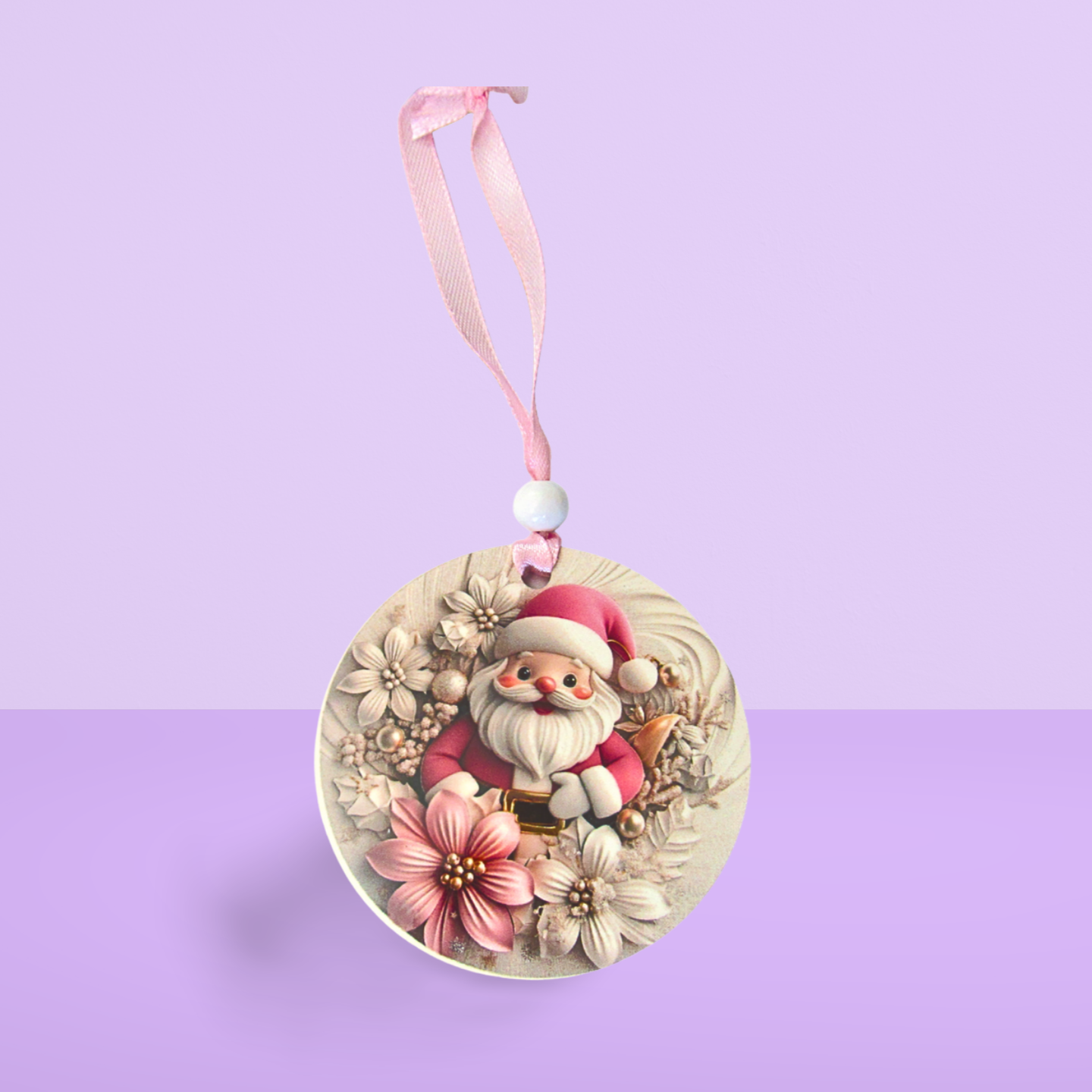 Round Shaped Sublimated Ornament