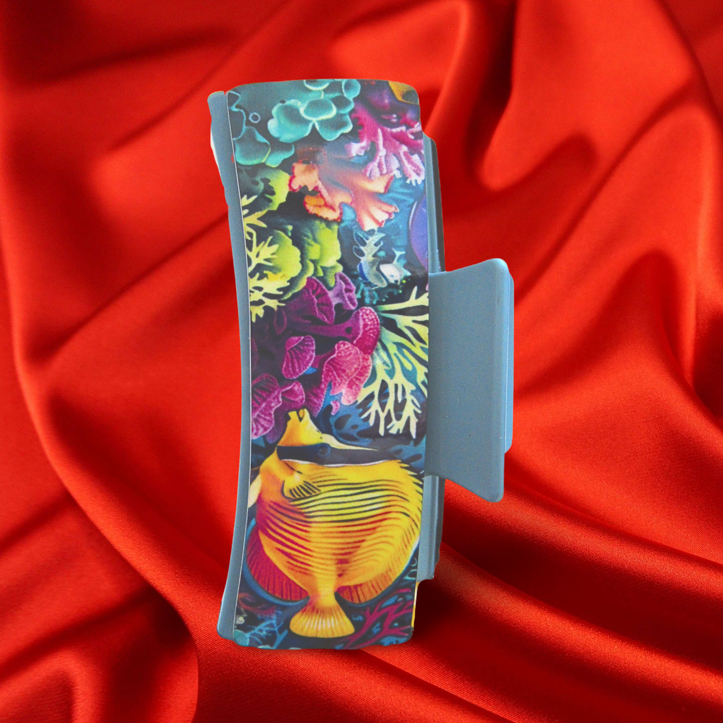 Fish Themed Large Sublimated Hair Clip MDF