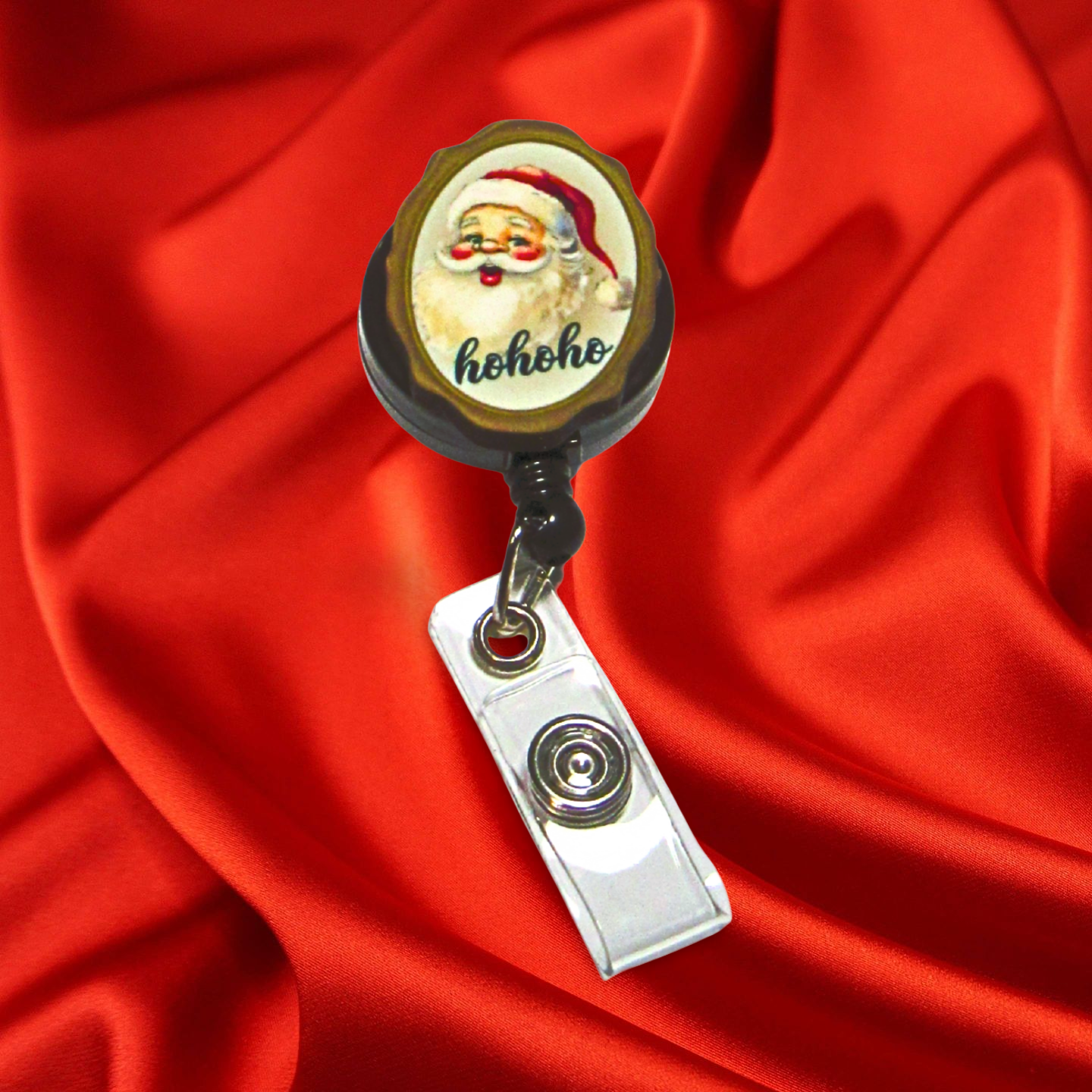 MDF- Oval Frame Shaped Sublimated Badge Reel