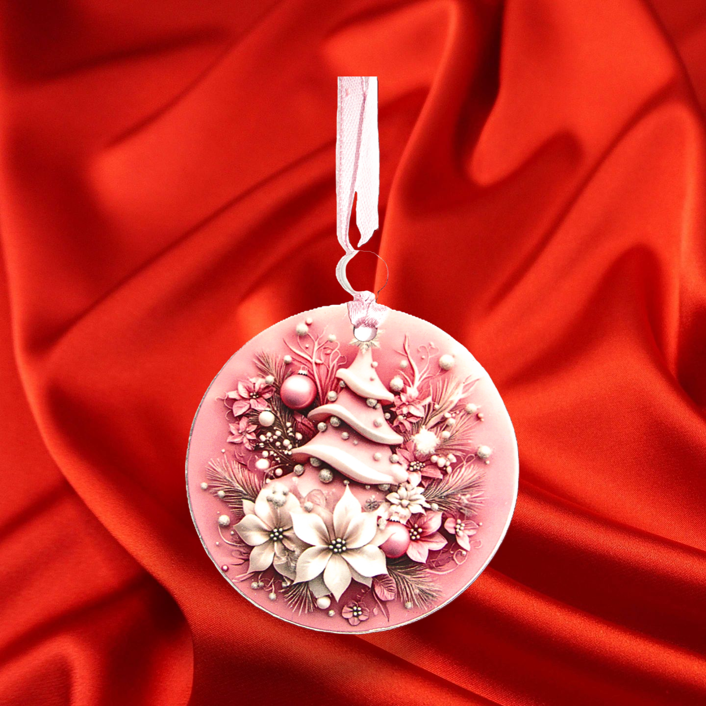 Round Shaped Sublimated Ornament