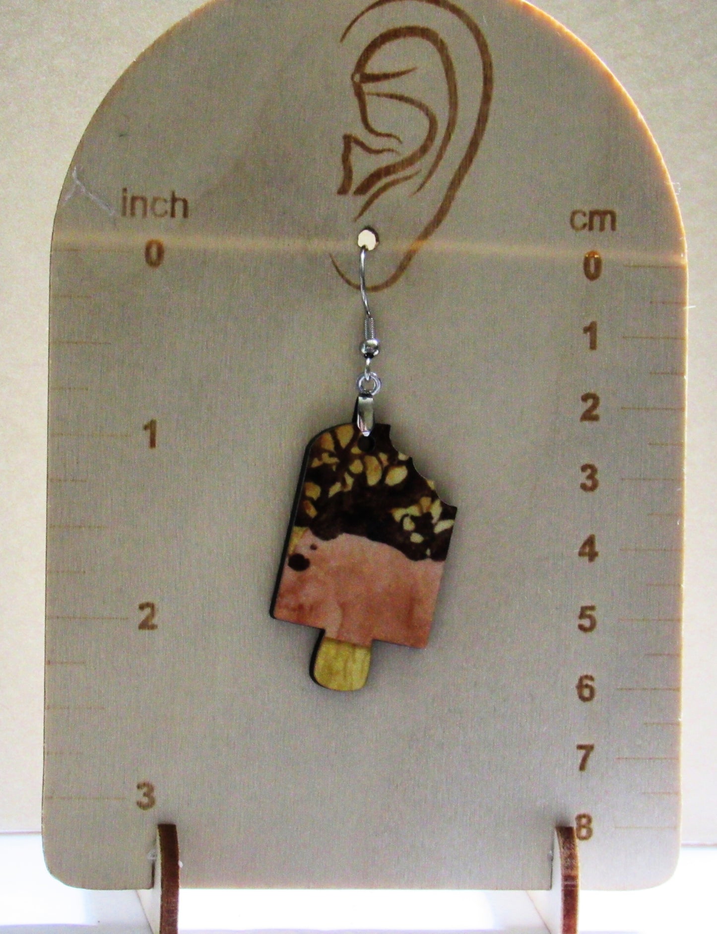 Popsicle Shaped Sublimated Earrings