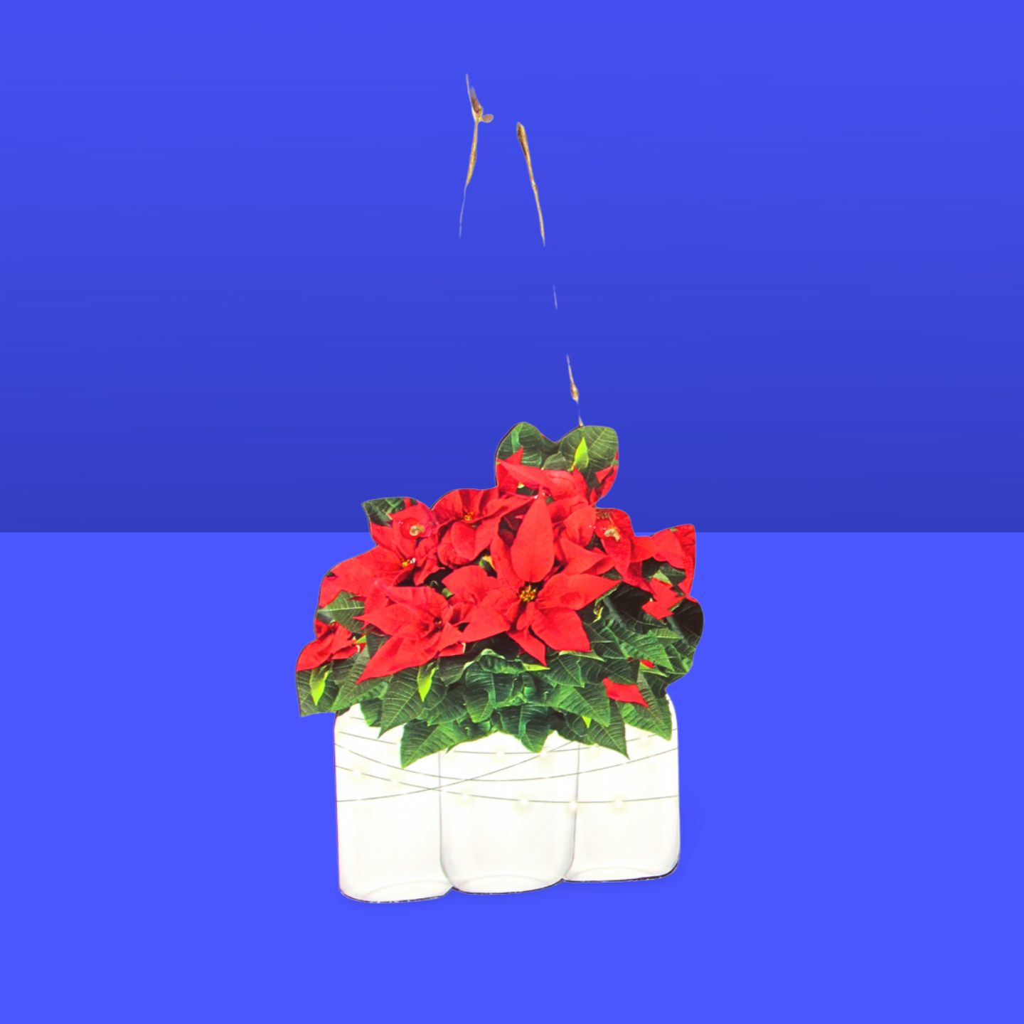 Double Mason Jar Shaped Door Hanger