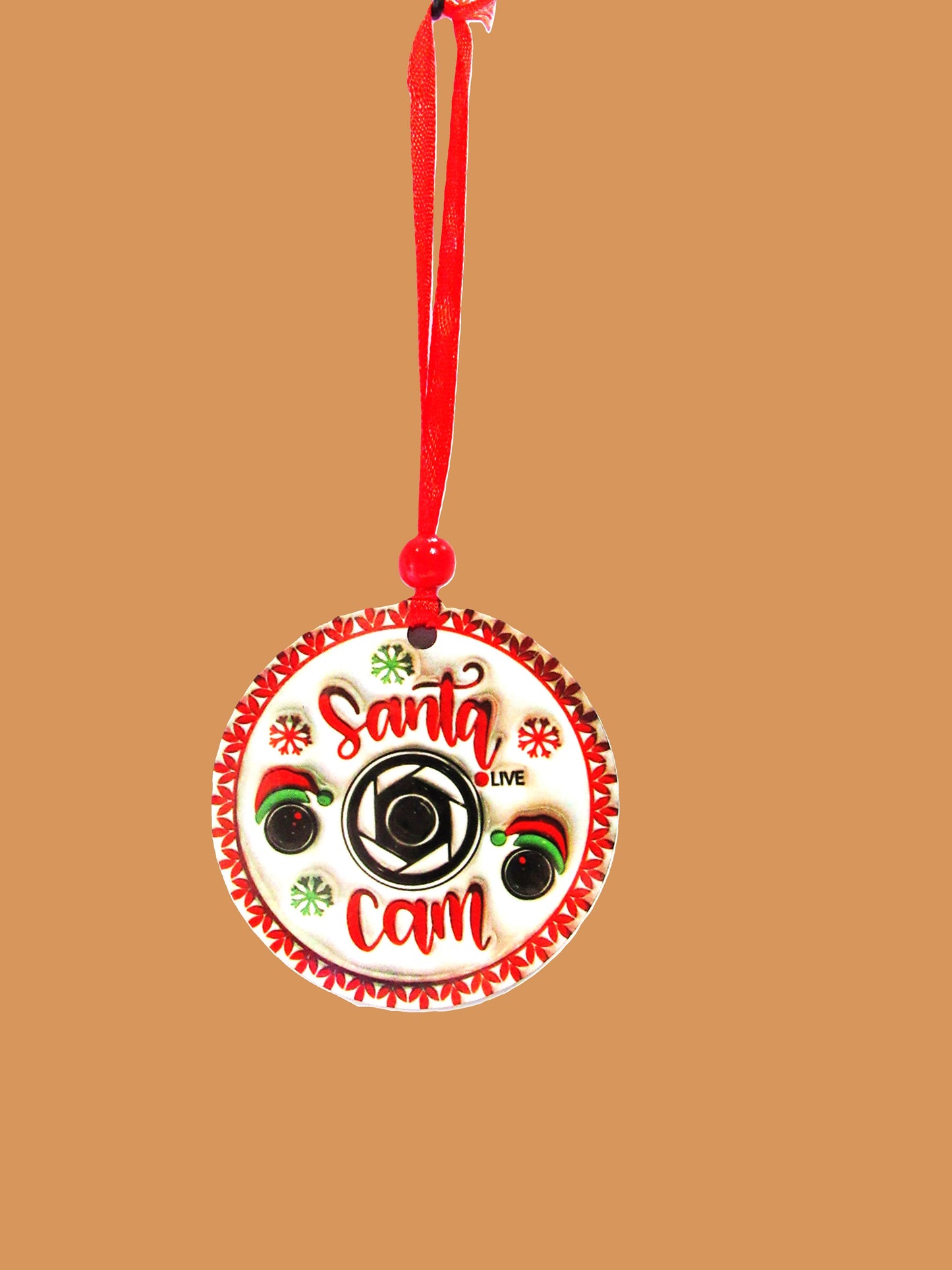 Round Shaped Sublimated Ornament