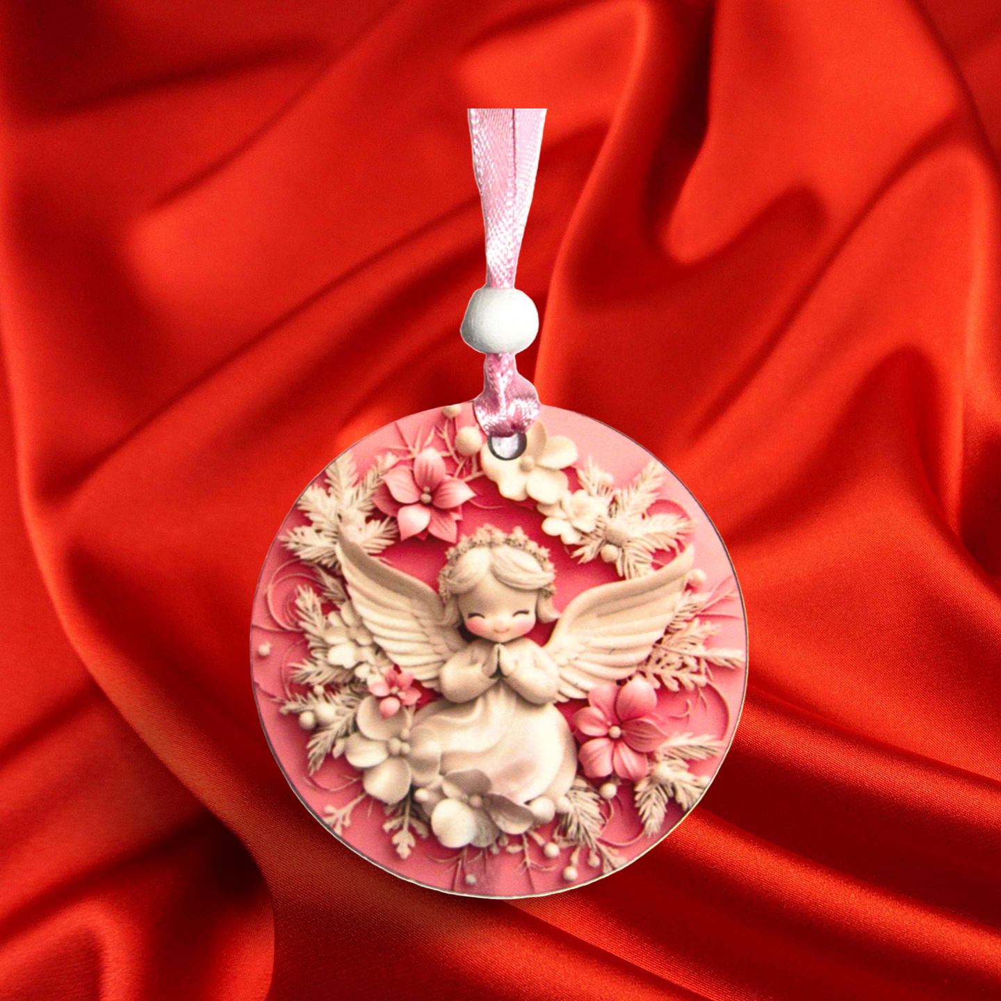 Round Shaped Sublimated Ornament