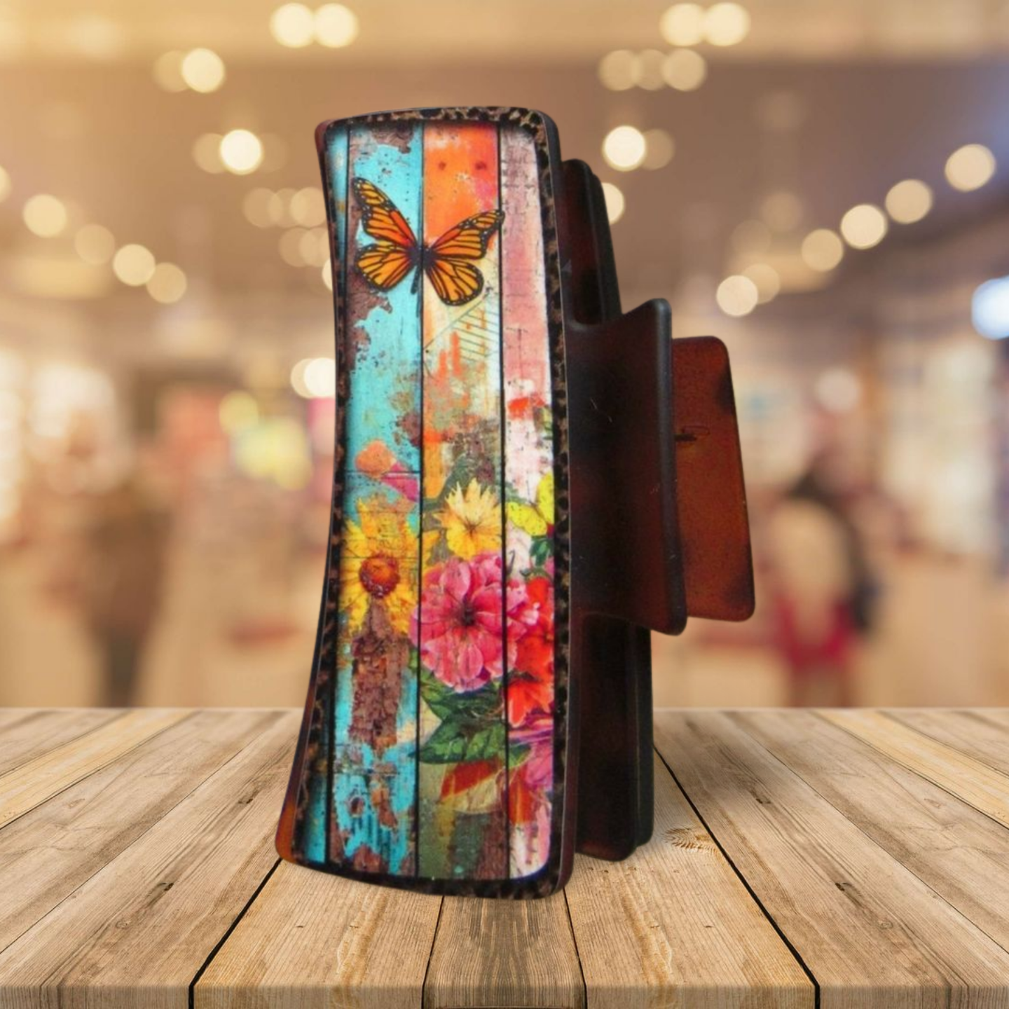 Large Sublimated Hair Claw Clip