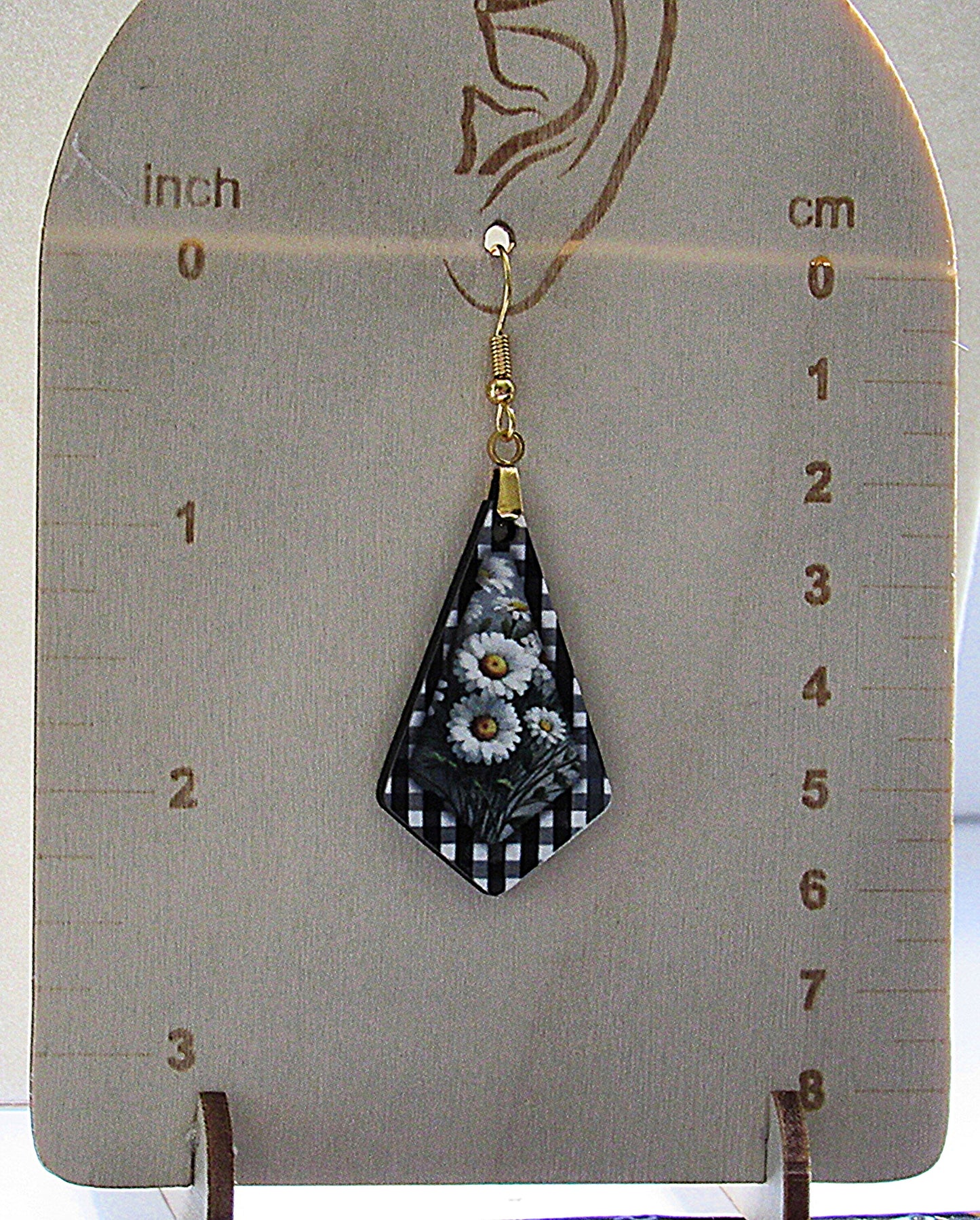 Boho Geometric Shaped Sublimated Earrings