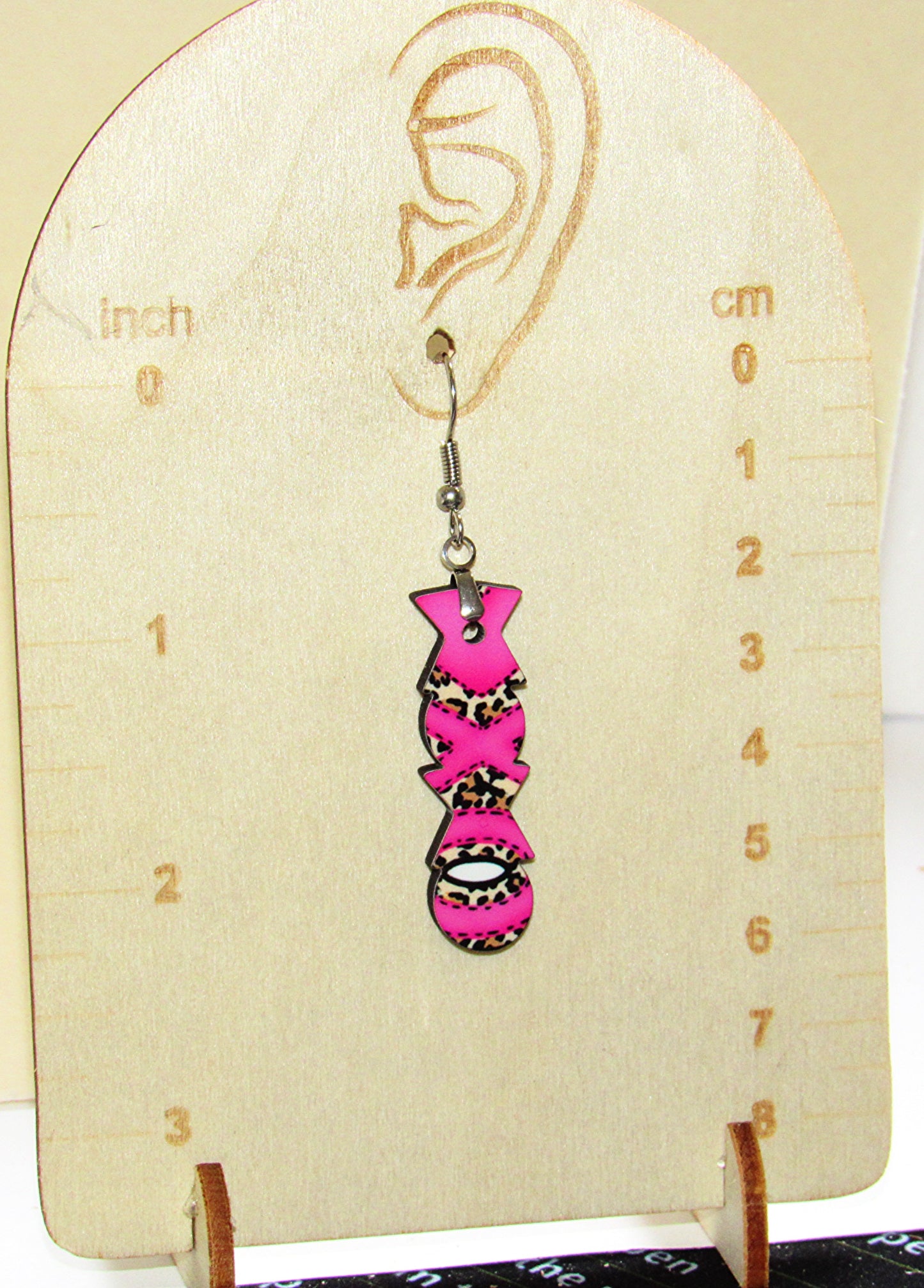 XOXO Shaped Sublimated Earrings