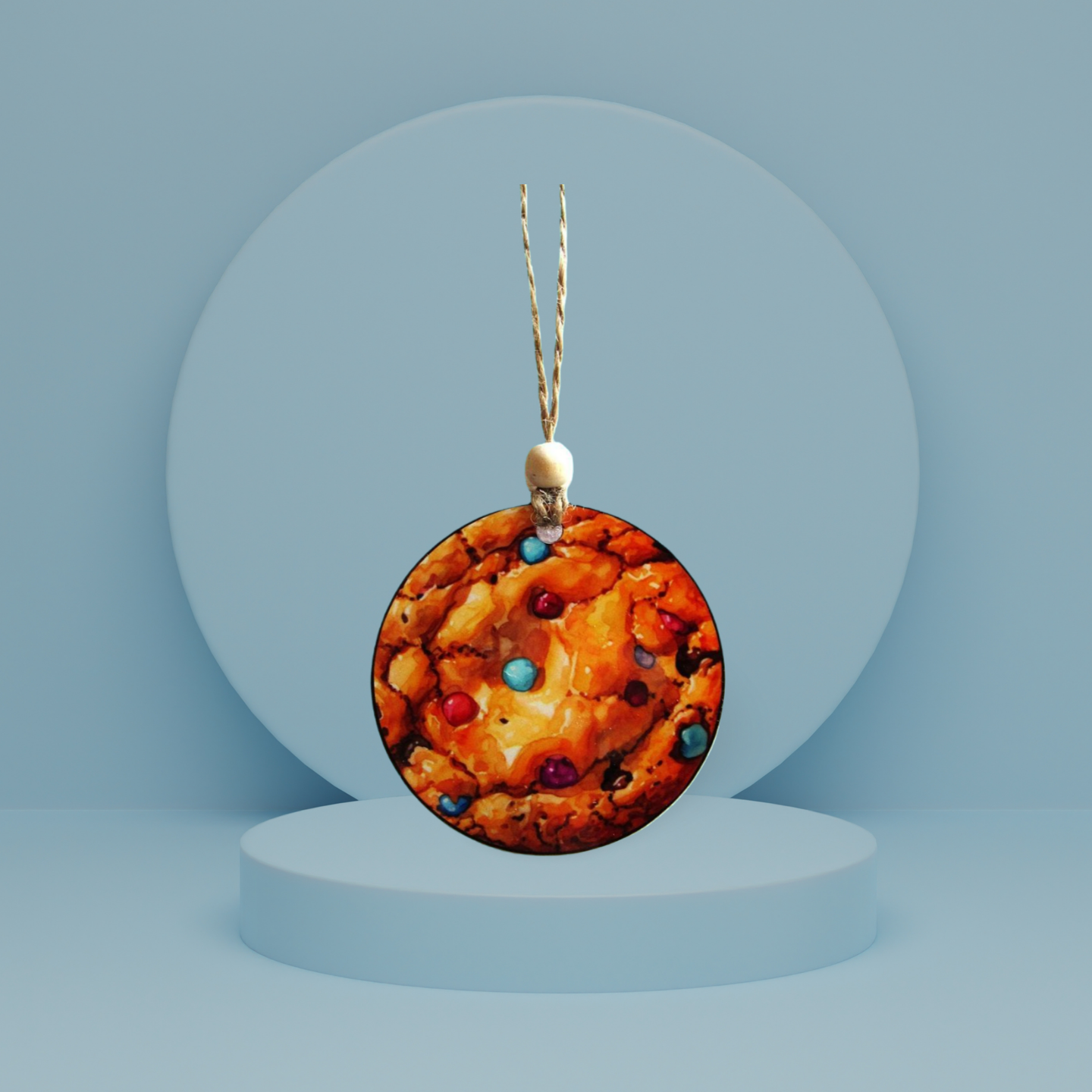 Round Shaped Sublimated Ornament
