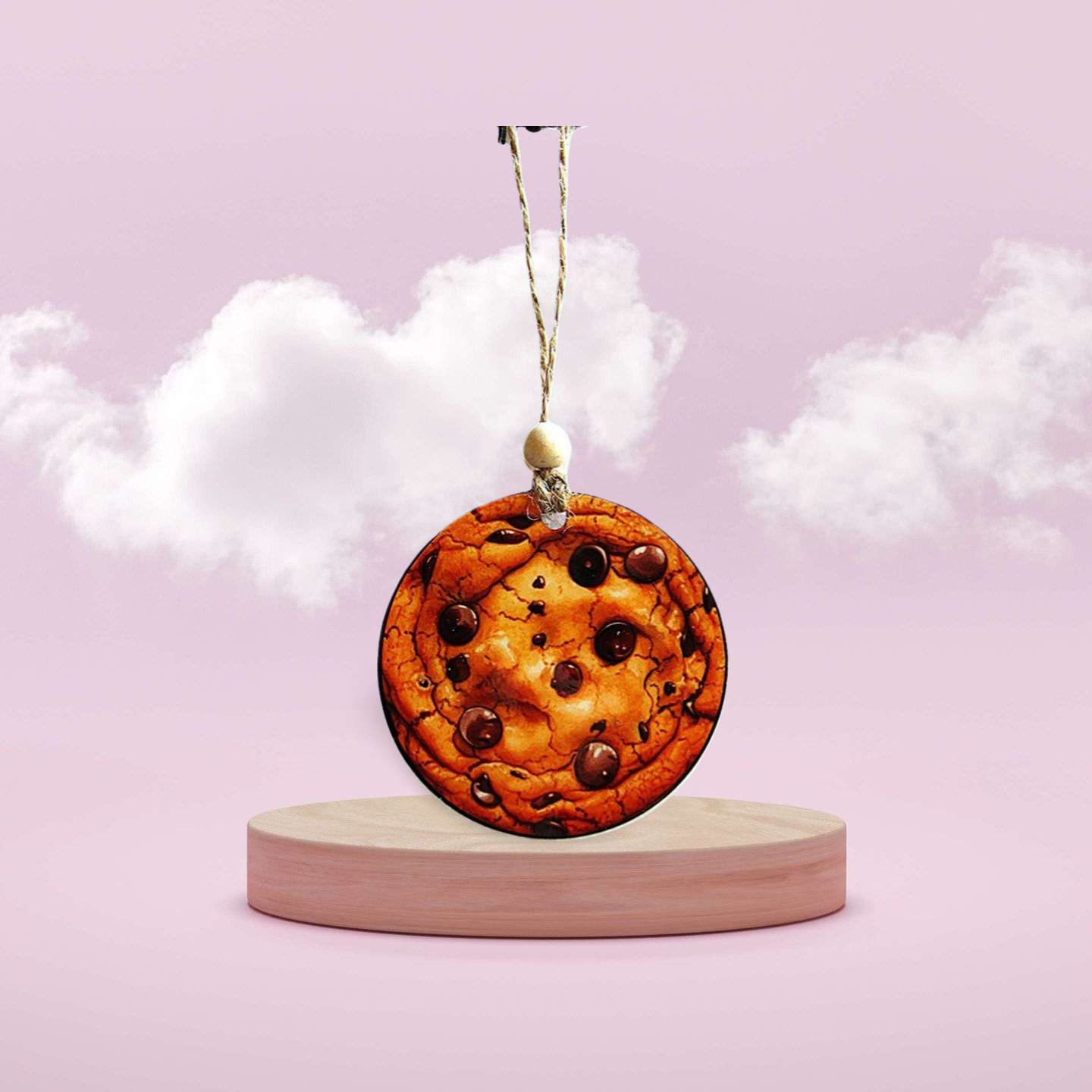 Round Shaped Sublimated Ornament