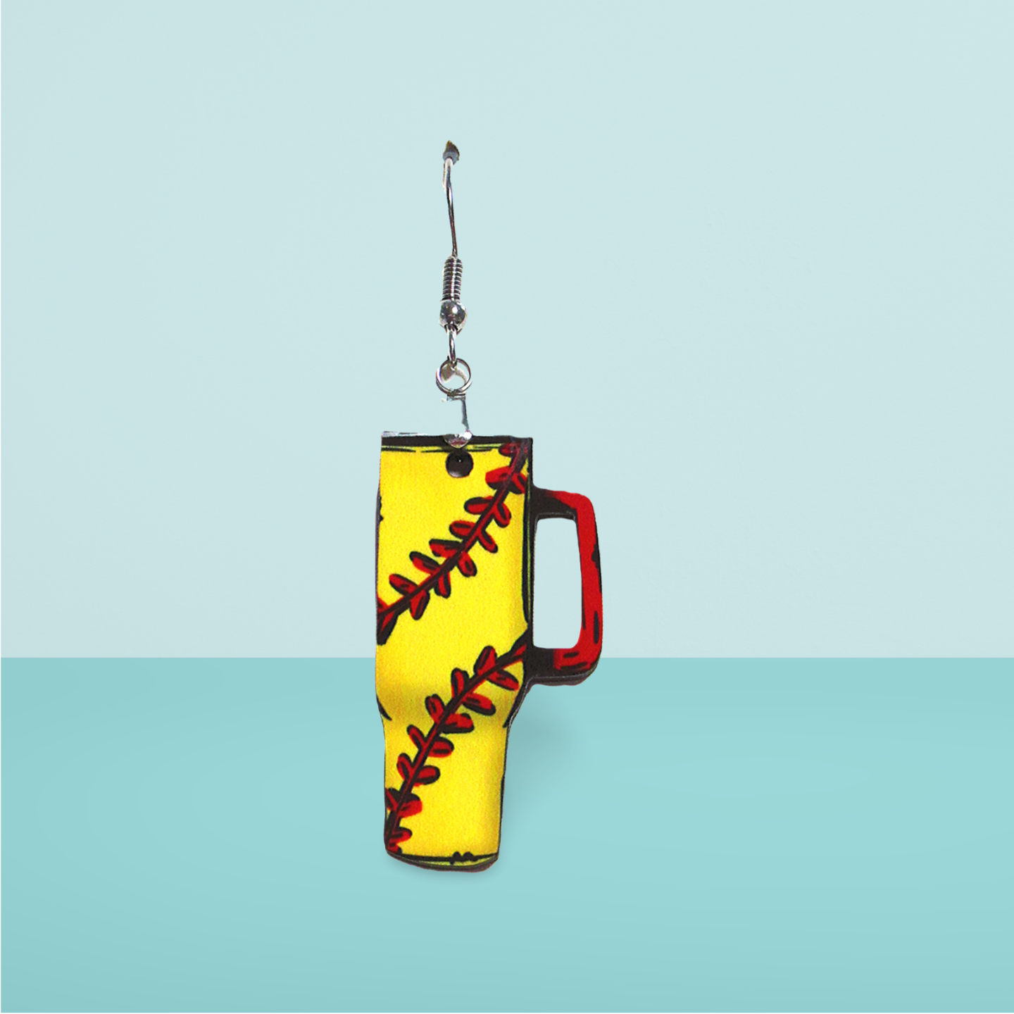 Tumbler Shaped Sublimated Earrings