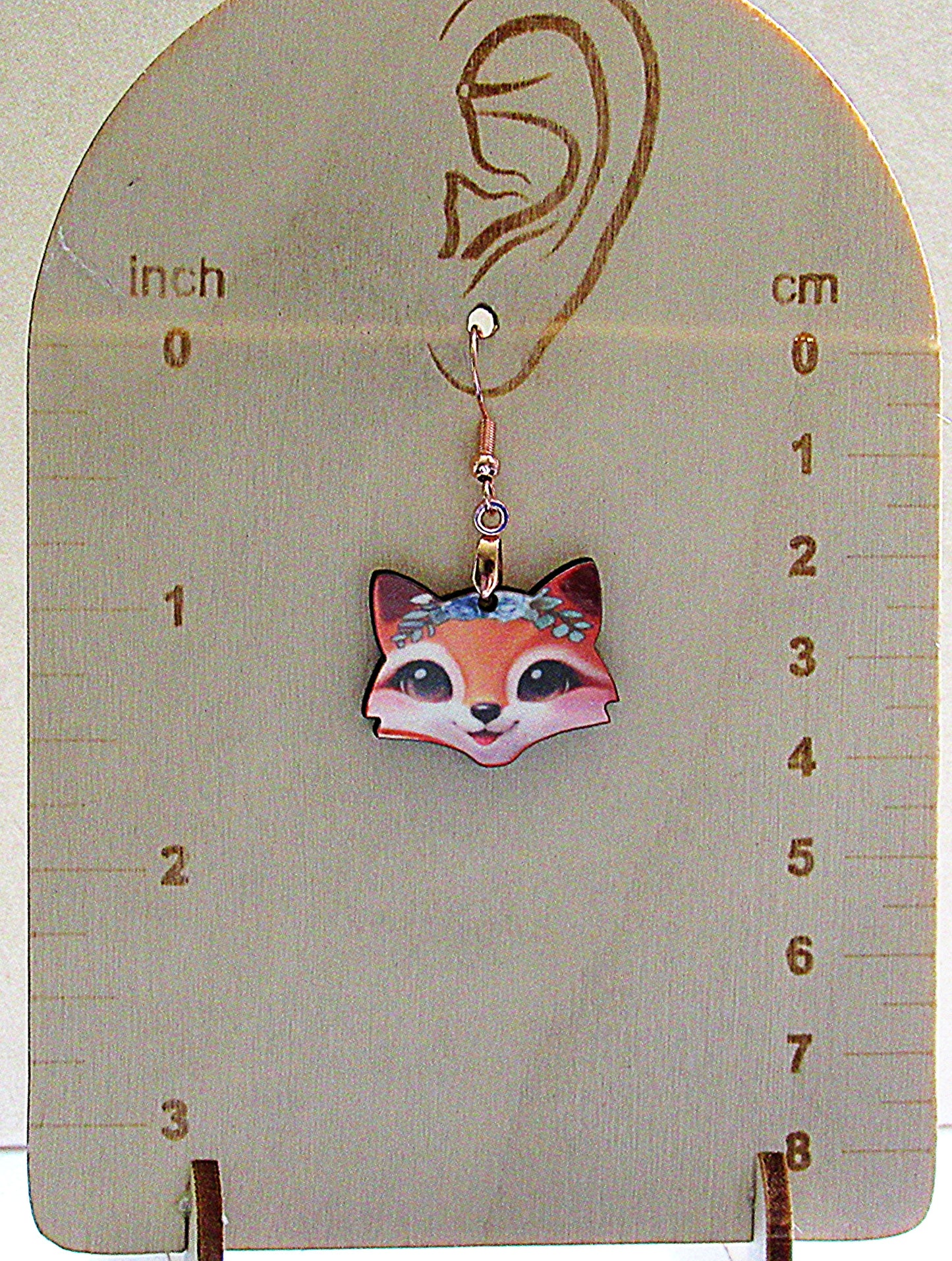 Fox Head Shaped Earrings