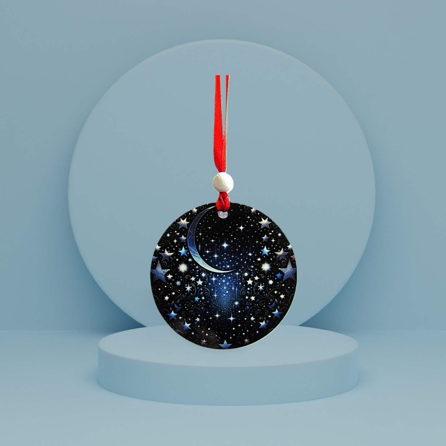 Round Shaped Sublimated Ornament
