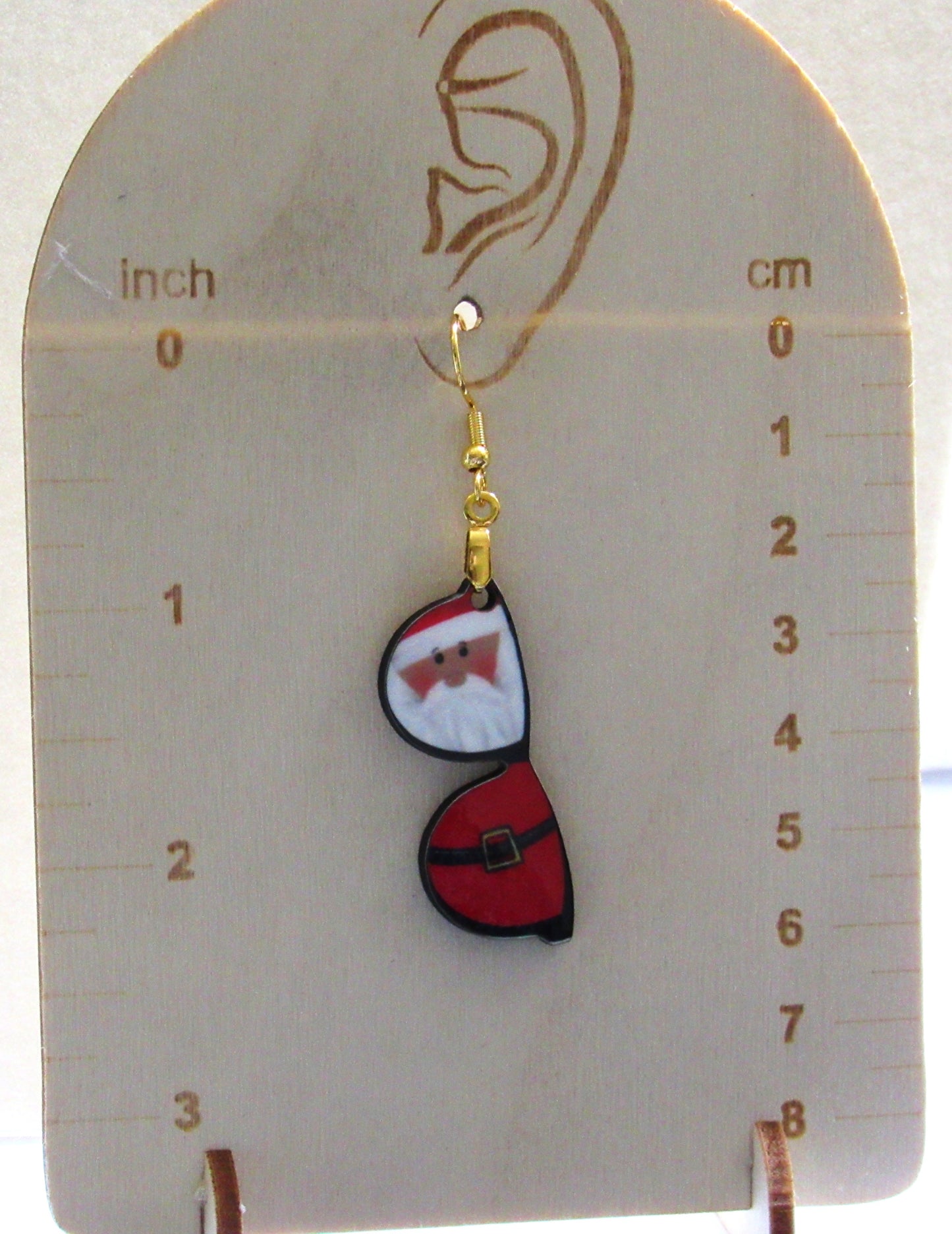 Sunglass Shaped Sublimated Earrings