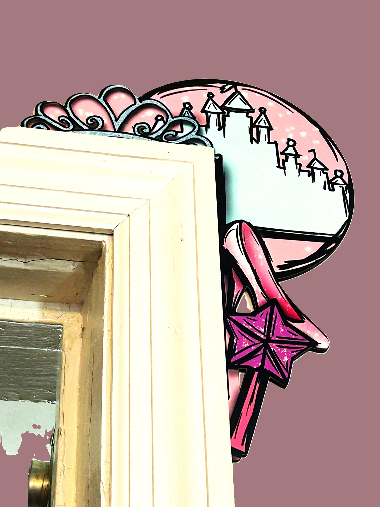 Princess Themed Sublimated Corner Sitter