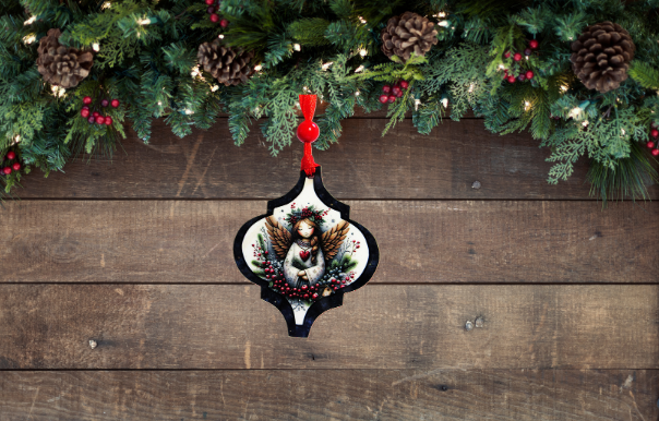 Arabesque Shaped Sublimated Ornament