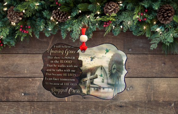 Benelux Shaped Sublimated Ornament