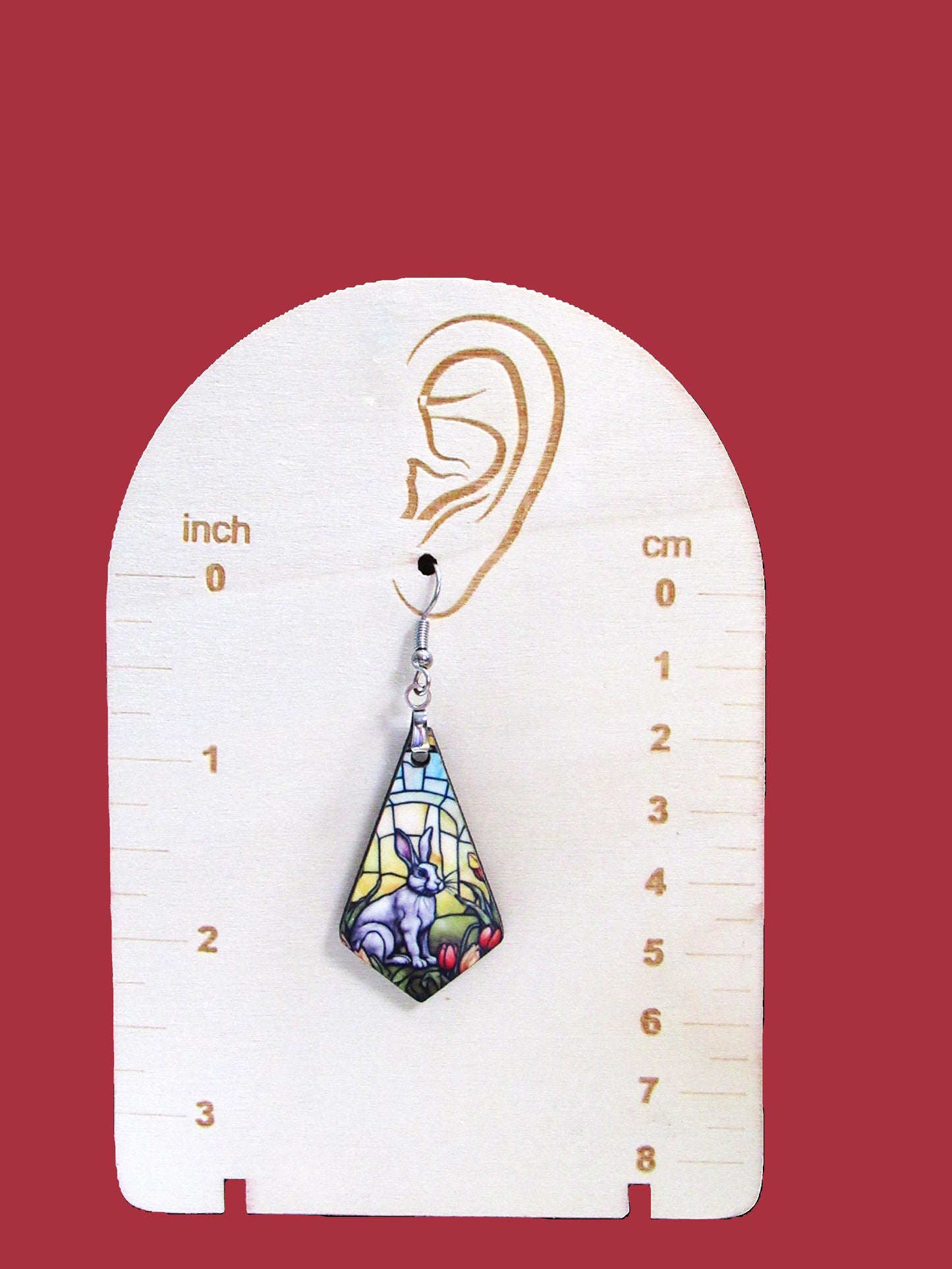 Boho Geometric Shaped Sublimated Earrings