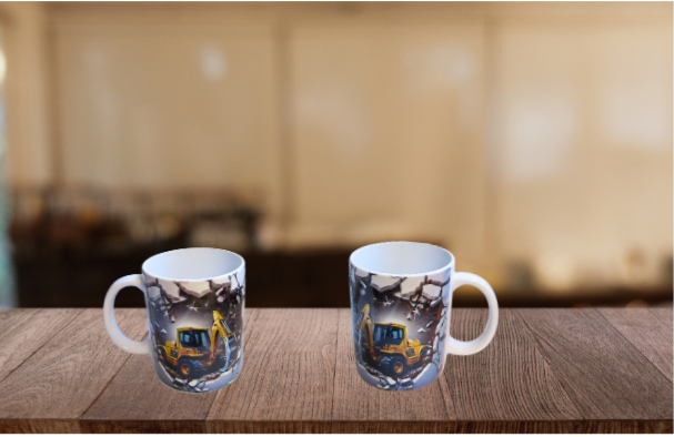 11 oz. Ceramic Coffee Mug Sublimated