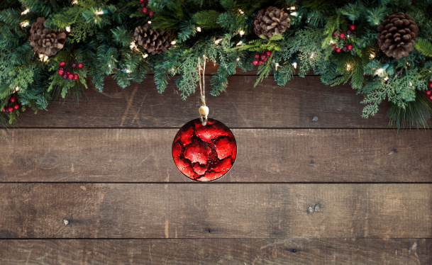 Round Shaped Sublimated Ornament