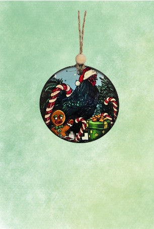 Round Shaped Sublimated Ornament