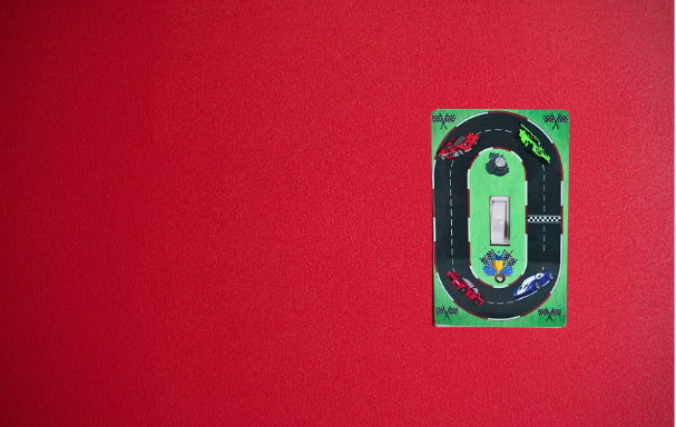 Standard Shaped Sublimated Light Switch Plate