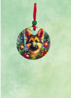 Round Shaped Sublimated Ornament
