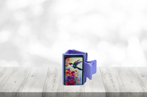 MDF-Small Sublimated Hair Claw Clip (Hummingbird)
