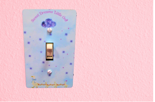 MDF-Standard Shaped Sublimated Light Switch Plate