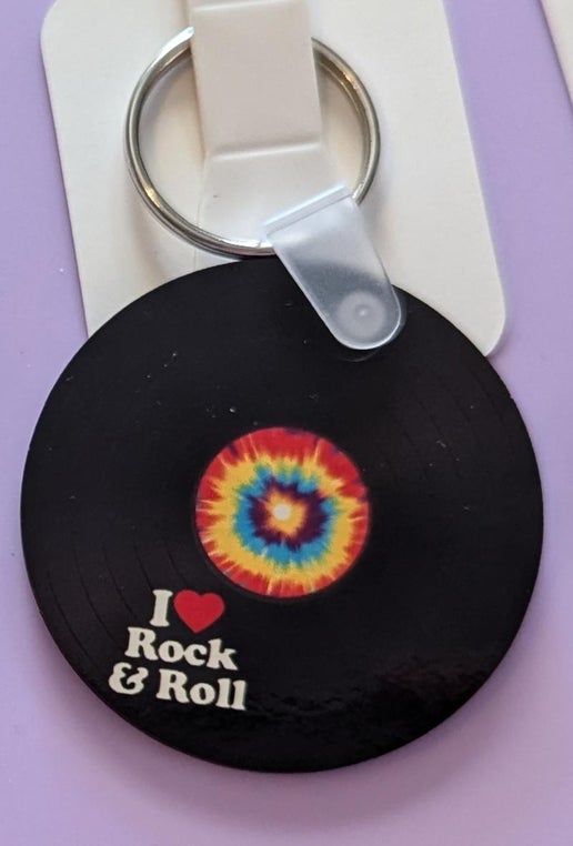Round Shaped Sublimated Keychain