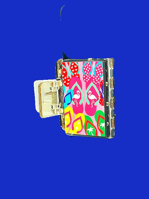 Small Sublimated Hair Clip