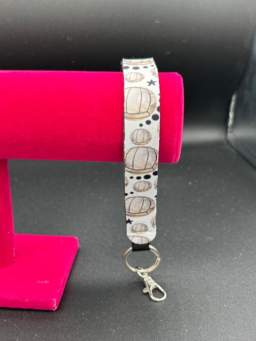 Neoprene Wristlet Sublimated Keychain