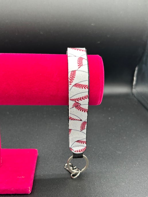 Neoprene Wristlet Sublimated Keychain