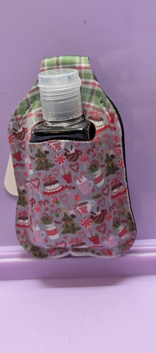 Hand Sanitizer Sublimated Keychain