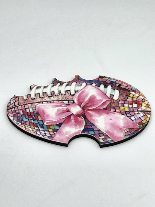 Egg Shaped Sublimated Nail Photo Prop MDF