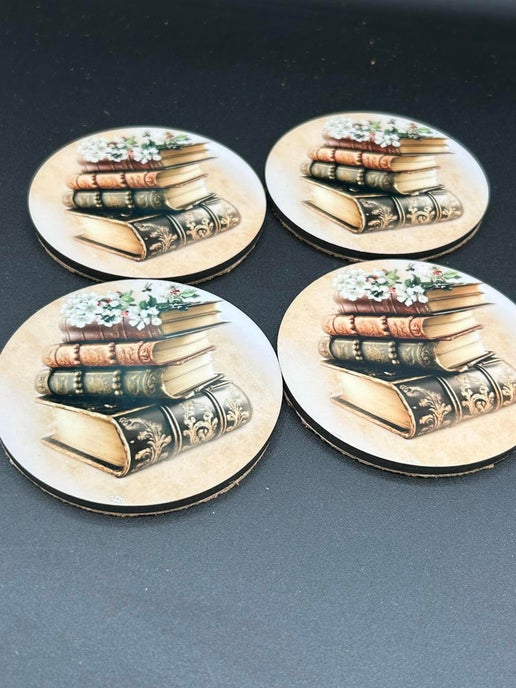 MDFSublimated Round Coaster Set