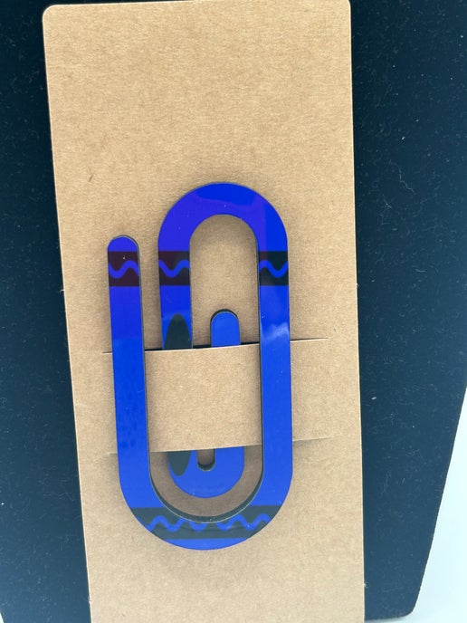 Regular Shaped Sublimated BookClip