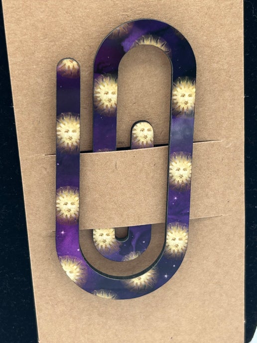 Regular Shaped Sublimated BookClip
