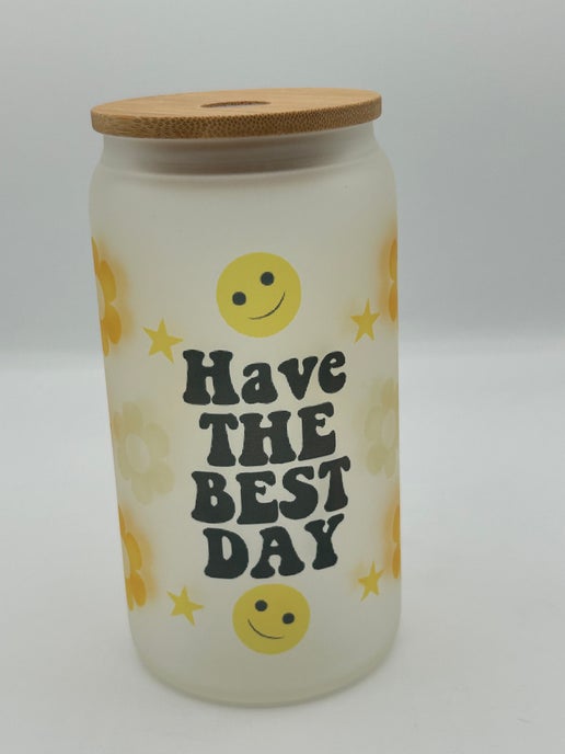 Sublimated Glass Tumblers 16 oz