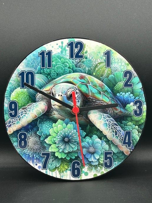 Sublimated Wall Clock 8 Inch
