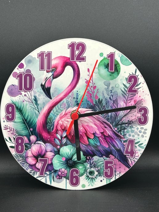 Sublimated Wall Clock 8 Inch