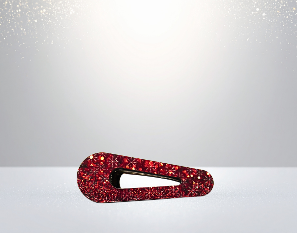 Open Triangle Shaped Sublimated Barrette